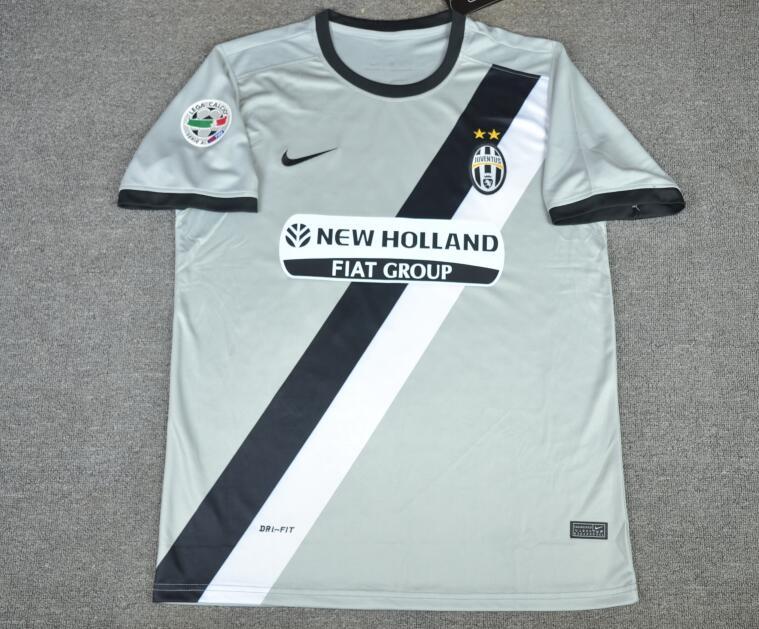 AAA Quality Juventus 09/10 Away Grey Soccer Jersey